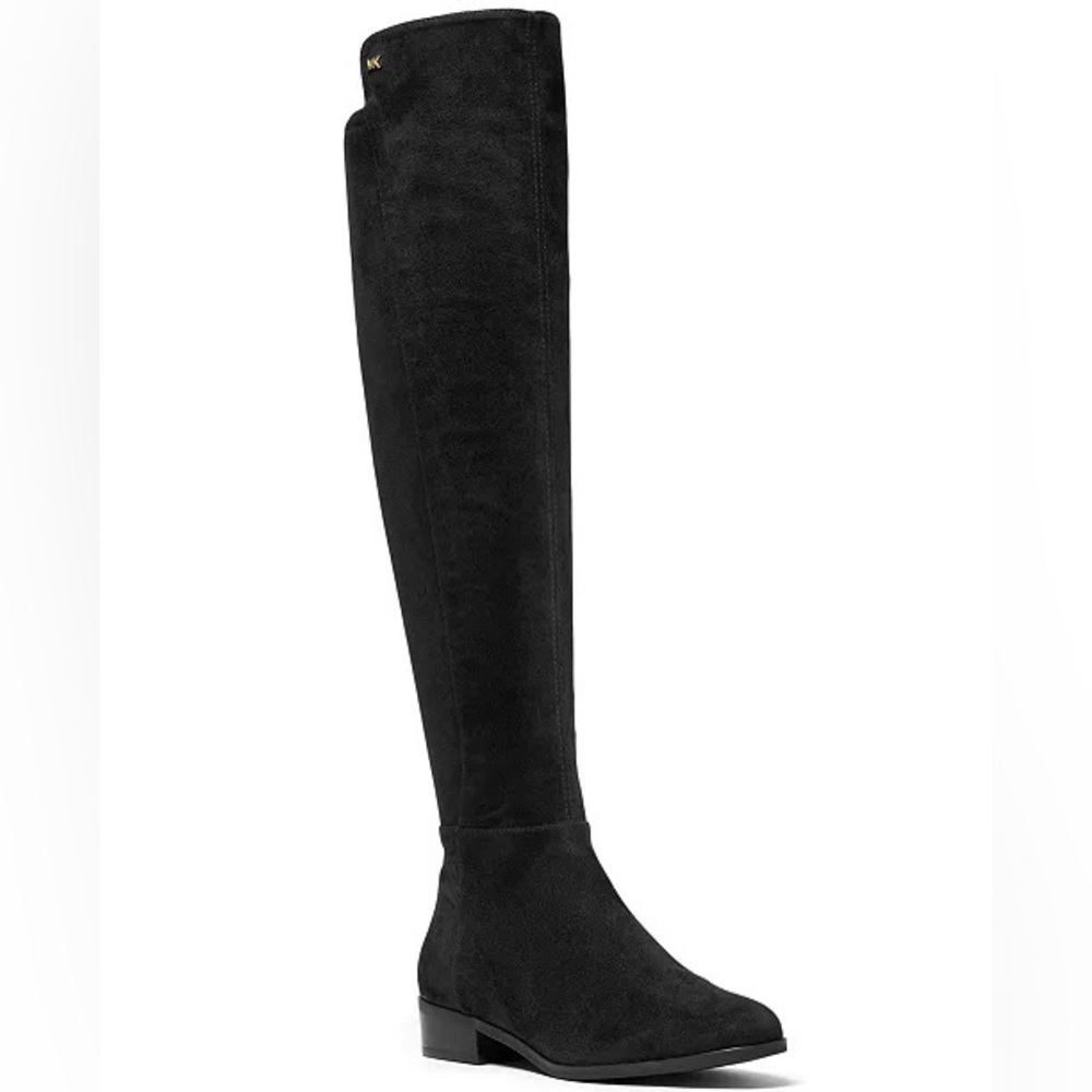 Michael Michael Kors Women's Bromley Suede Flat Tall Riding Boots